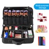 Relavel Travel Makeup Train Case Makeup Cosmetic Case Organizer Portable