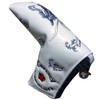 Dragon Dragon Pin Magnetic Golf Putter Cover (White, Blade Type)