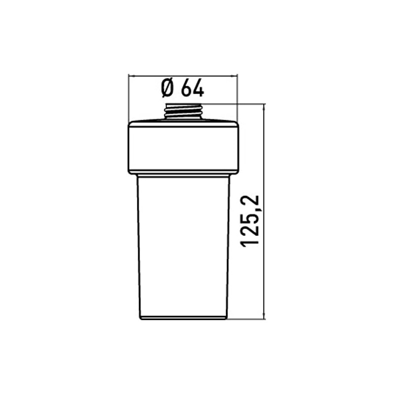 Emco Liquid Soap Dispenser – Pack of 1 072100090