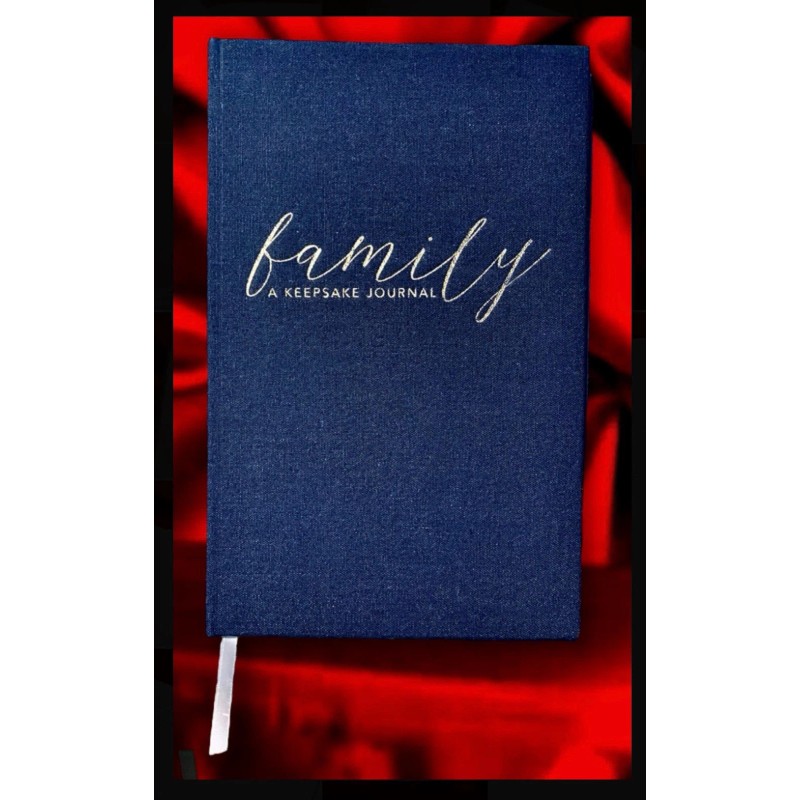 Gartner Studios Family Keepsake Journal Canvas Hardback 6.25”x9.75” Legacy,Memorie