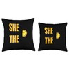 She Wants The D Healthy Multivitamins Nutrition Vitamins Throw Pillow