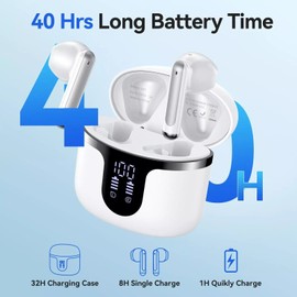 Cooligg Bluetooth Headset 5.3 TWS Wireless Earphone Earbuds Headphones Stereo Waterproof