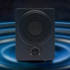 Kathring Slim Under-Seat Subwoofer, 600w Powered Car Truck Sub with