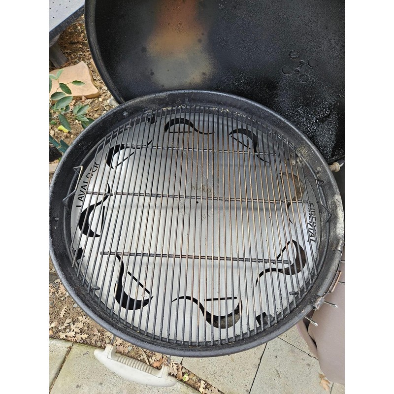 FireDial Baffle Plate Heat Management System for Charcoal BBQ and