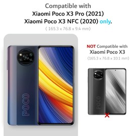 TUDIA DualShield Designed for Xiaomi Poco X3 Pro Case/Poco X3 NFC Case, [Merge] Shockproof Dual Layer Military Grade Drop Protection Slim Protective Case - Rose Gold