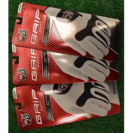 Wilson 3 Staff Grip Soft Golf Gloves - Left Hand - Medium