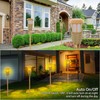 Evelynsun Flickering Flames Solar Powered Lights - Upgraded Solar Torches