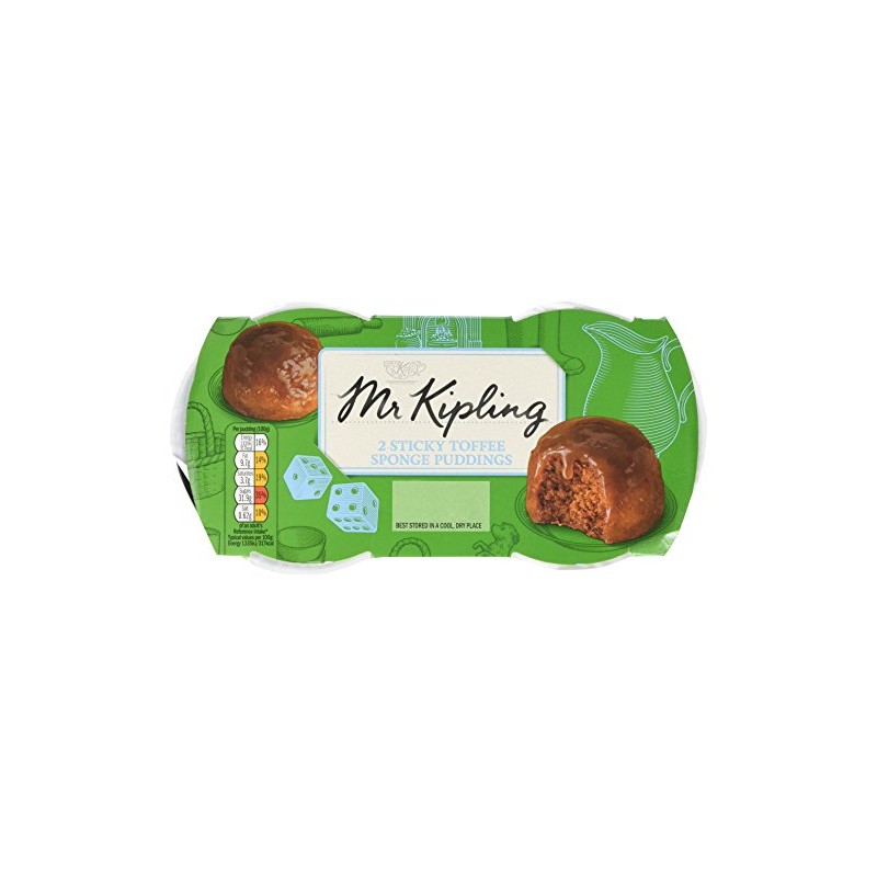 Mr Kipling 95 g Sticky Toffee Sponge Puddings, 220 g