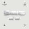 Laceton Elastic Shoelaces Set, Quick Lacing System with High-Quality Metal