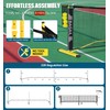 BAGAIL Portable Pickleball Net Set, 22 FT Regulation Size Pickle