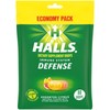 HALLS Defense Citrus Vitamin C Drops, 80-Count Economy Pack