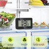Romon Fridge Thermometer, Fridge Thermometer, Pack of 2, Digital Fridge