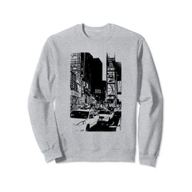 Time Square Vintage Art Sweatshirt
