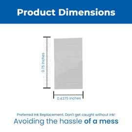 Perco Freezer Adhesives White Labels for Monarch 1131 Price Gun – 3 Sleeve, 60,000 Price Gun Labels