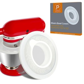 Lid for Stand Mixer, Compatible with Kitchen Aid 4.5-5 Quart Tilting Head Stand Mixer Bowl, Dough Rising Bowl Covers (1 Piece)