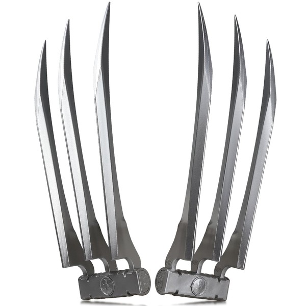 Wolverine Claws Realistic Plastic Cosplay Costume Props, Set of 2,