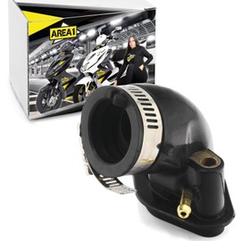 Area1 Replacement Intake Manifold for 125/150cc 4T Compatible with Baotian Sym AGM Nova Motors Guoben Lexmoto Ering Rex Keeway Neco Lingben Wangye Znen RS Ultima FlexTech 152/157QMI/GY6 Lingtian Tauris Jiaju