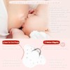 Organic Nipple Shields Breastfeeding,(20mm) 100% Food-Grade Silicone for Breastfeeding Difficulties,
