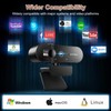 Webcam for PC with Microphone 1080P Full HD Webcam with