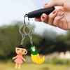 AWAVM Set of 10 Keychains, Tung Tung Sahur Toy -