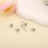 4pcs Earring Backs for Droopy Ears, Copper Earring Lifters Backs