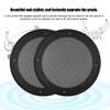 2PCS 5inch Mesh Protective Cover Sound Cover Speaker Loudspeaker Cover