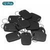 sourcing map 12 Pack IC Card M1 Key Chain RFID