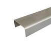 Edging Profile Blank V2A, 1000 mm U-Profile Decorative Exterior 15