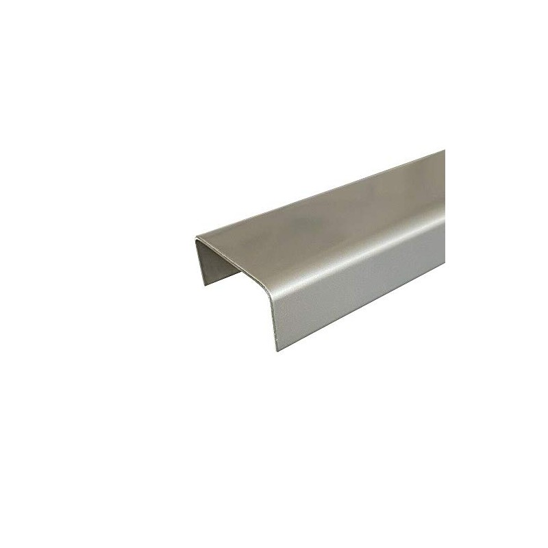 Edging Profile Blank V2A, 1000 mm U-Profile Decorative Exterior 15