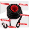 TYT Synthetic Winch Rope Kit - 3/8" x 92' with
