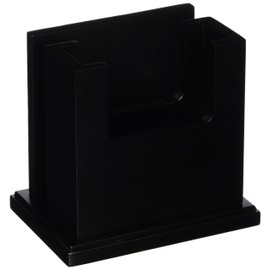 Endoshoji PNHG001 Professional Napkin & Menu Stand, Black MN-035 Wooden