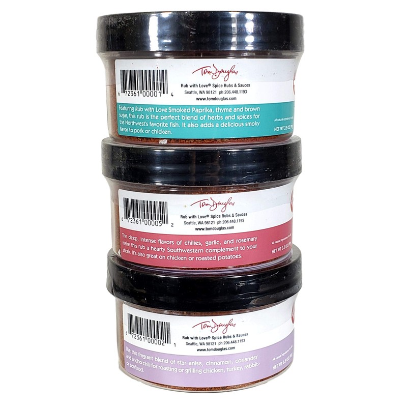 Rub with Love, Everyday Meat Rubs and Seasonings Gift Set