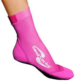 Sand Socks for Soccer, Volleyball, Snorkeling (youth/adult) X-Large Pink