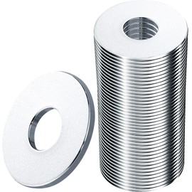 DKBT M10 Washers Penny Washers M10X25mm A2 304 Stainless Steel Washer Plain Metal Flat Repair Round for Screws Bolts Nuts (15 Pieces)