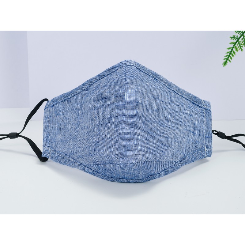 10 PCs Adult Face Masks Washable and Reusable Solid Color