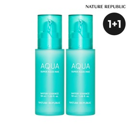 Nature Republic (현대Hmall)네이처리퍼블릭 1+1 슈퍼 아쿠아 맥스 수분 에센스 (Naver Hmall) Nature Republic 1+1 Super Aqua Max Hydrating Essence