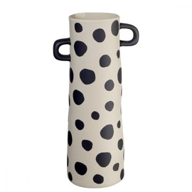 Asa - Striped Polka Dot Vase Height 28cm