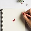 Red High Heels Planner Stickers, 0.5in Monthly Scrapbooking Arts Crafting