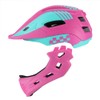 Children Helmet Adjustable Safety Helmet with Warning Light for Scooter