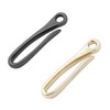 Kurohido Fish Hook Hook Keychain 2 Pcs, gold