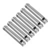 SAFIGLE 6Pcs Moxa Cone Pusher Set Durable Stainless Steel Moxibustion