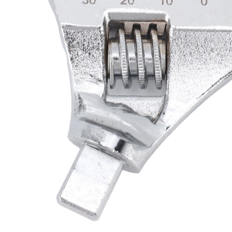 Adjustable Wrench Head Industrial Grade Torsion Ultra Large Opening CRV