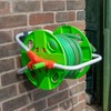 Garden Hose Reel PVC Wall Mounted Hanger (Pack of 2)