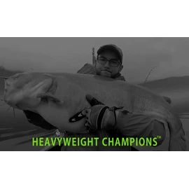 Heavyweight Catfish Hooks - Offset Octopus Circle Hooks - Pre-Tied Leaders, 5 Pack (10/0)