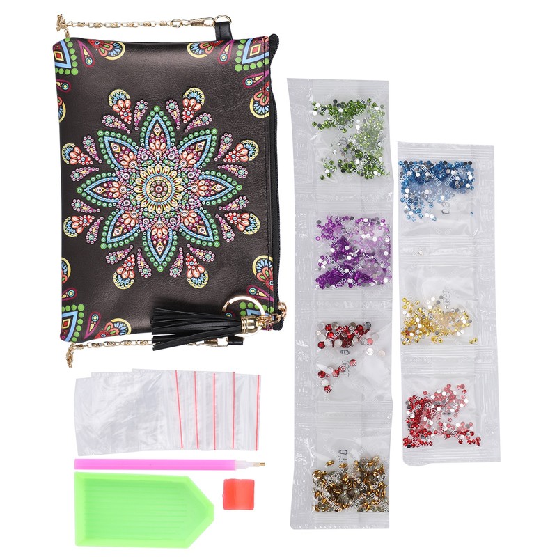DIY Diamond Painting Purse 5D Women's Coin Wallet Cosmetic Storage