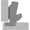 Hettich Sensys 8687 Wide Angle Hinge 165° - Zero Input,