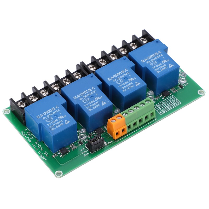 Relay Module 4 Channel Circuit Automatic Control High Low Level