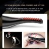 Heated Eyelash Curler Electric Eyelash Curler Professional Mini USB Rechargeable