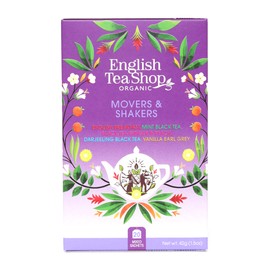 English Tea Shop Movers & Shakers Tea Bag Sachets, 20-Piece