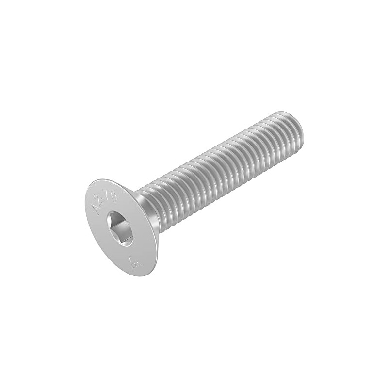 SECCARO Countersunk Screw M6 x 30mm Stainless Steel V2A VA
